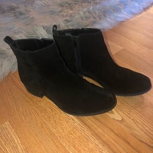 Vince Camuto Black Suede Booties